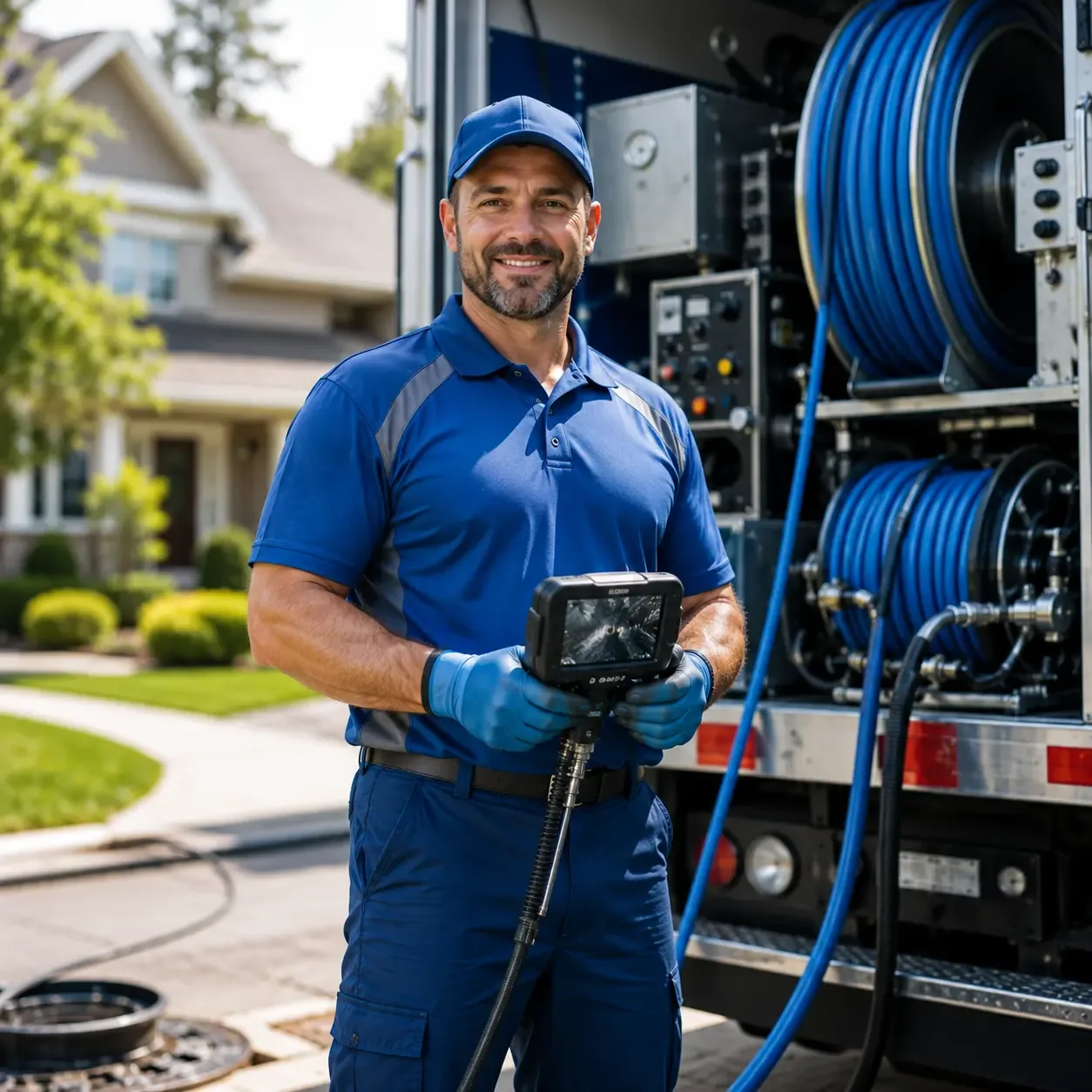 Local outdoor drain cleaning specialists in Ellington, CT